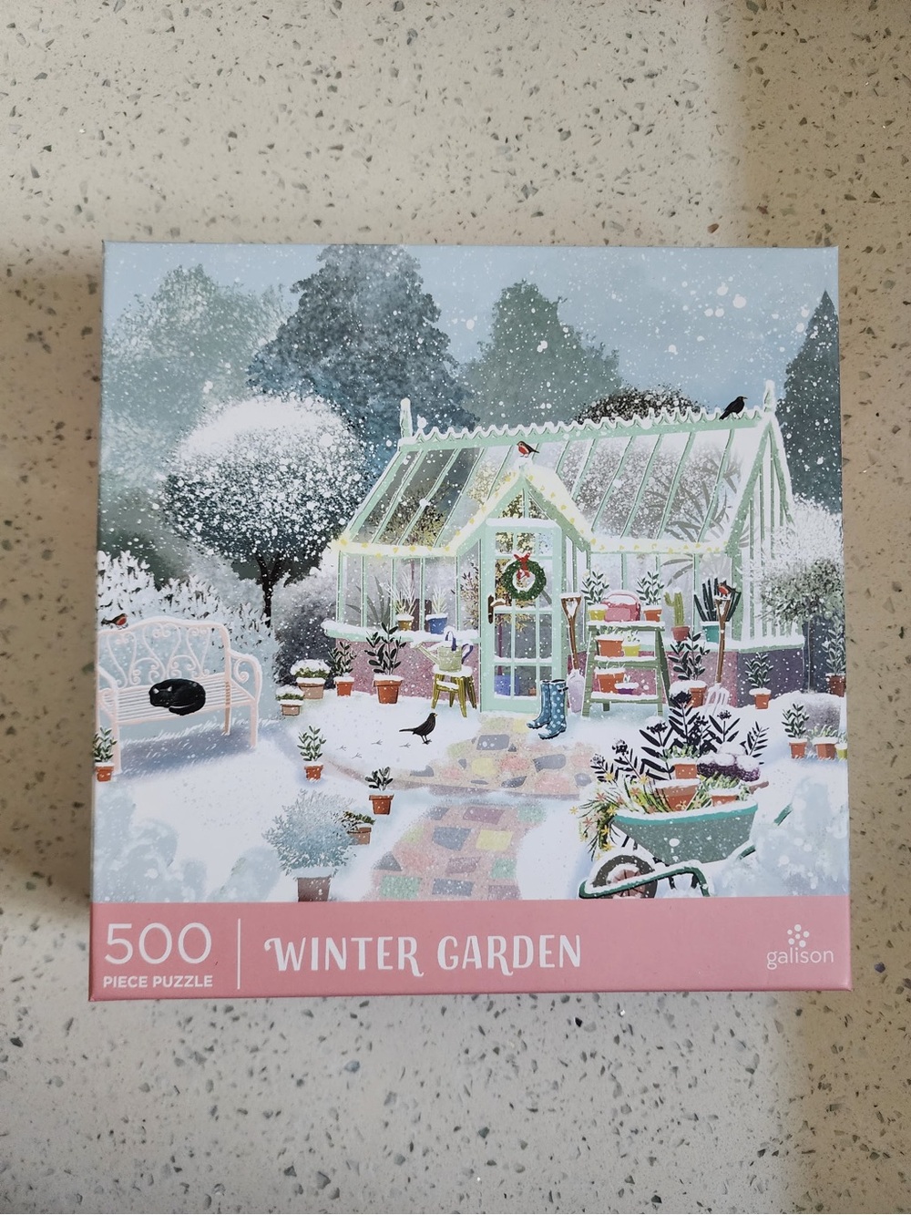 🧩 Galison Winter Garden – 500 Piece Puzzle